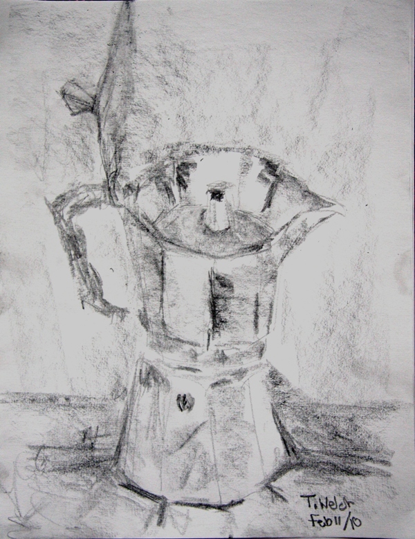 quick sketch of bialetti