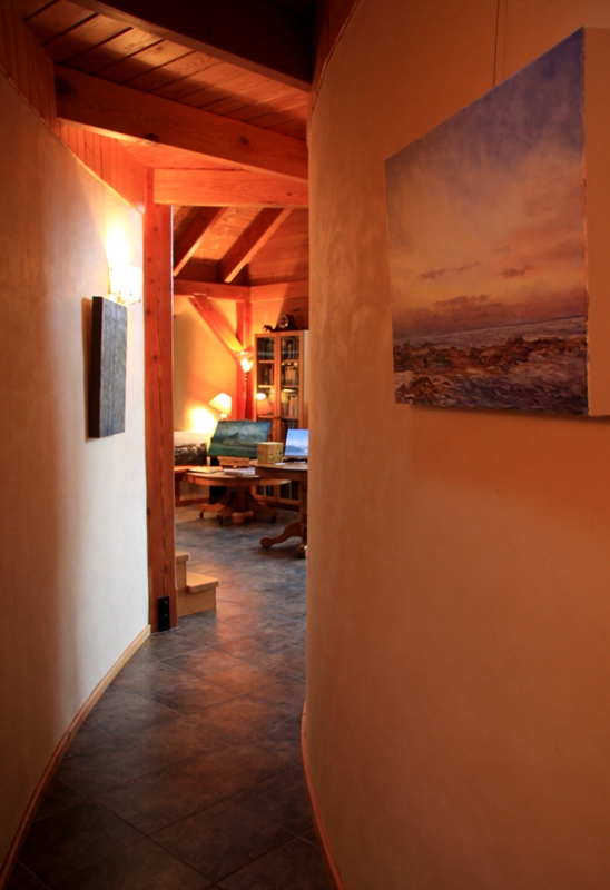 curved entrance hall by Terrill Welch