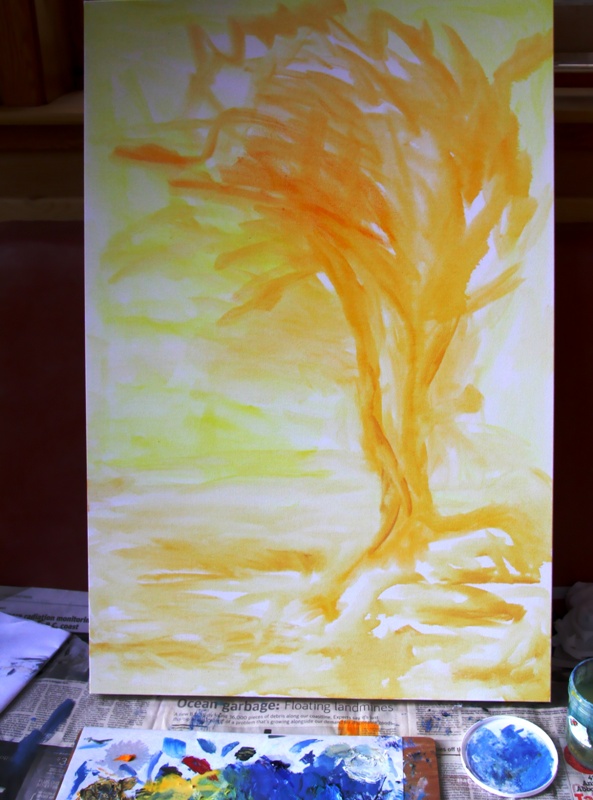 underpainting for Arbutus tree IMG_0097