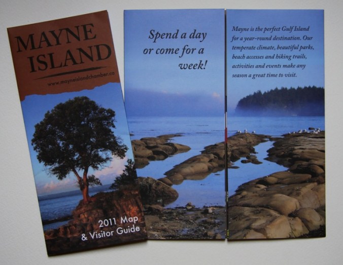 Mayne Island Brochure photograph by Terrill Welch