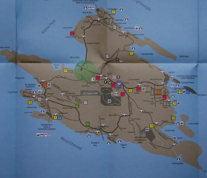 Mayne Island Map IMG_1500 photo by Terrill Welch