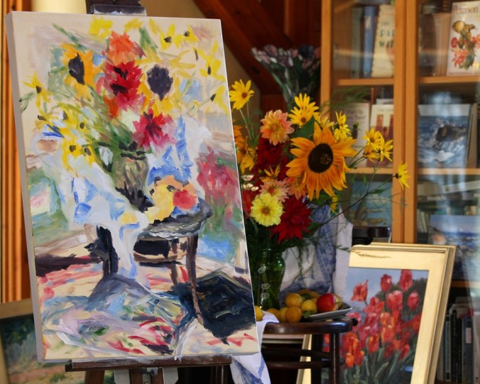 Visiting with Cezanne when Matisse arrived by Terrill Welch 2013_08_13 104