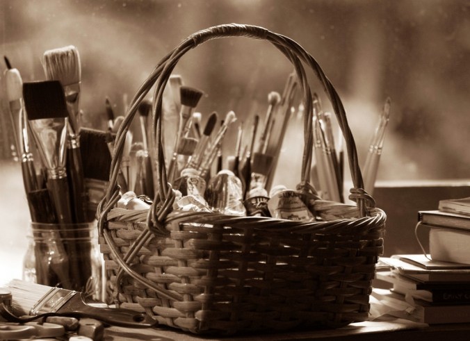 Basket of Paints by Terrill Welch 2013_10_13 013