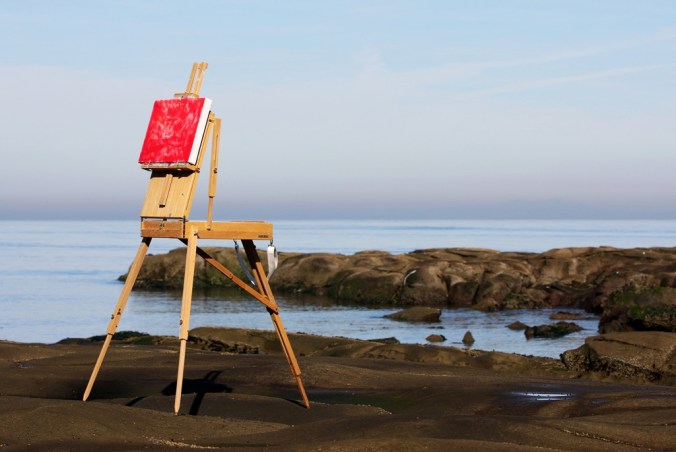 waiting for a decision to start plein air painting by Terrill Welch 2013_10_06 016