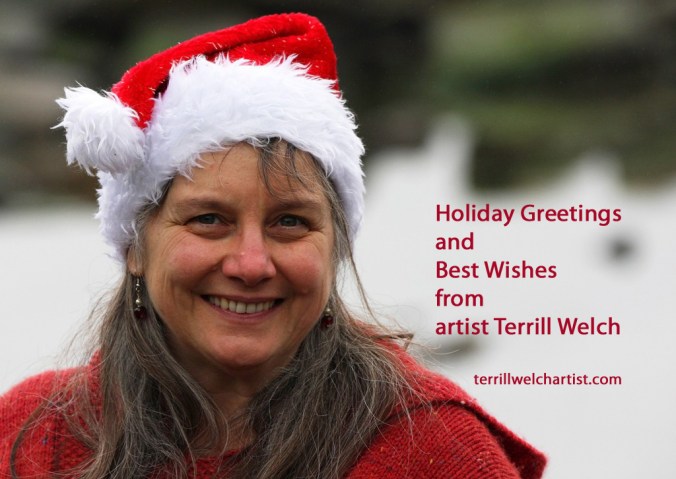 Best Wishes from artist Terrill Welch  by Terrill Welch 2013_12_21 134