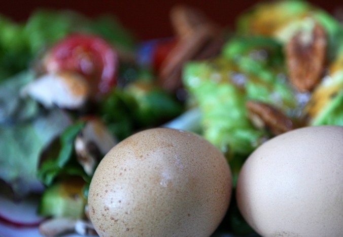 Salad with pecans and eggs by Terrill Welch 2014_02_03 081