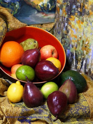 Still Life with Red Pears Falling by Terrill Welch 2014_02_26 013