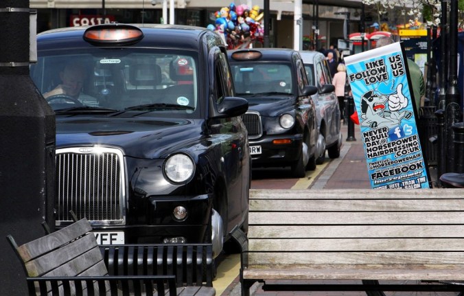 black cabs Uxbridge England by Terrill Welch 2014_04_05 040