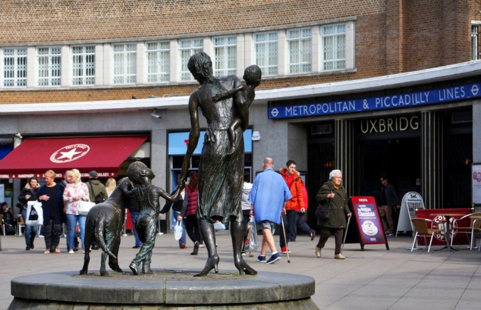 Uxbridge Station England by Terrill Welch 2014_04_05 038