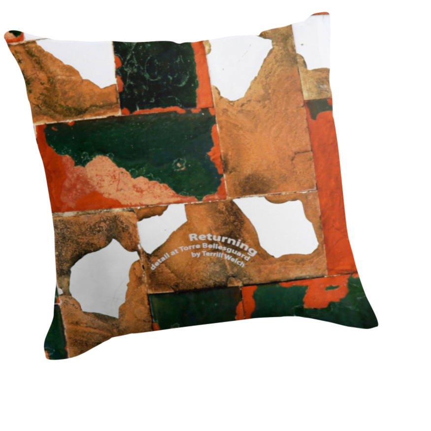 Throw Pillow Returning Large 20 x 20 inch by Terrill Welch