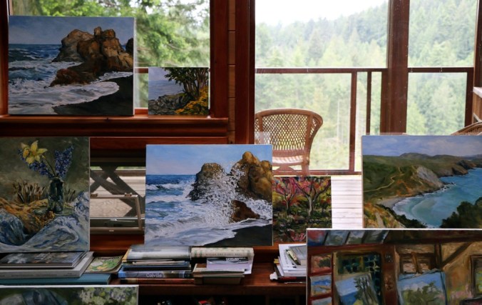 early morning review of recent work by Terrill Welch 2015_05_12 057