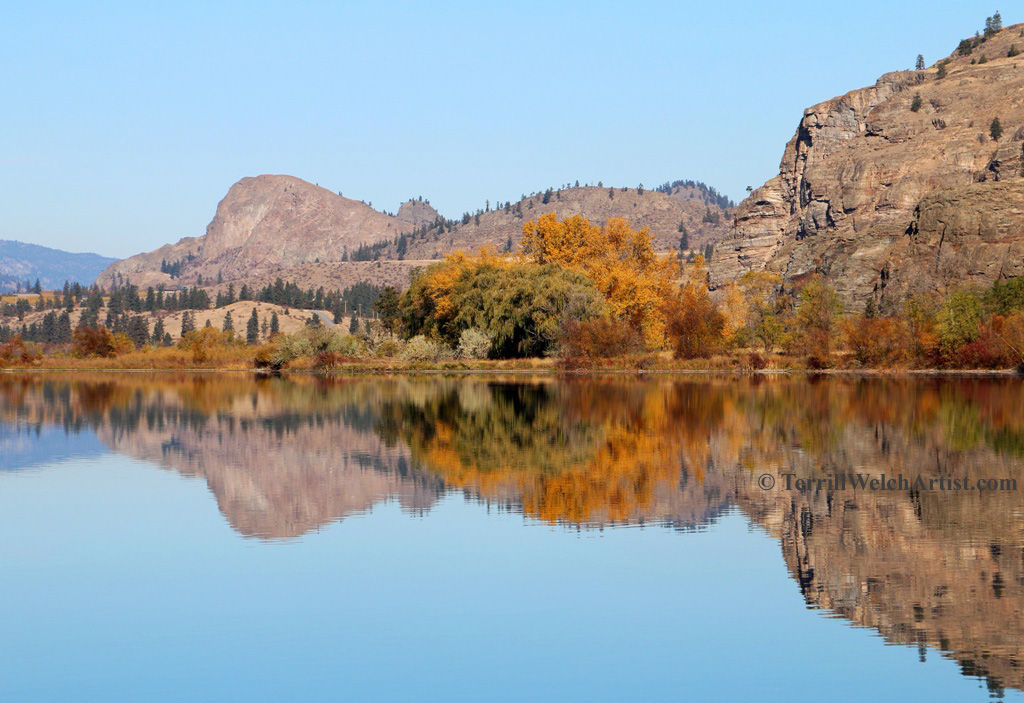 Autumn Vaseux Lake British Columbia by Terrill Welch 2015_10_30 089