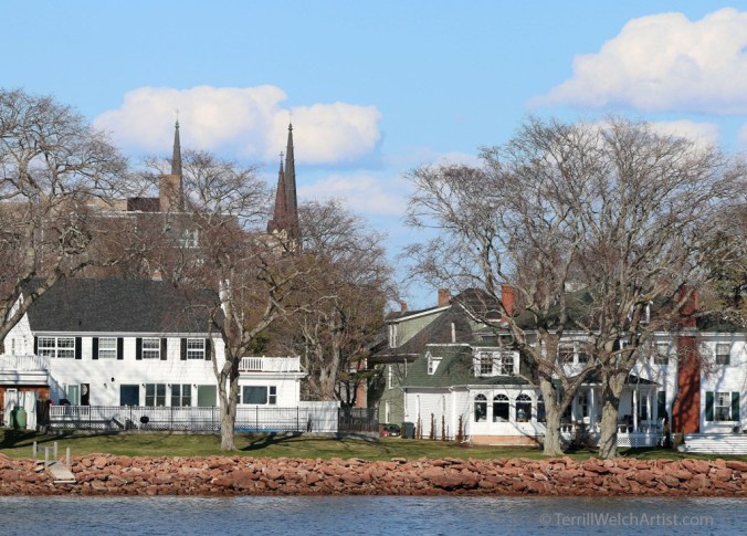 white dames along the shore Charlottetown PEI by Terrill Welch IMG_3084
