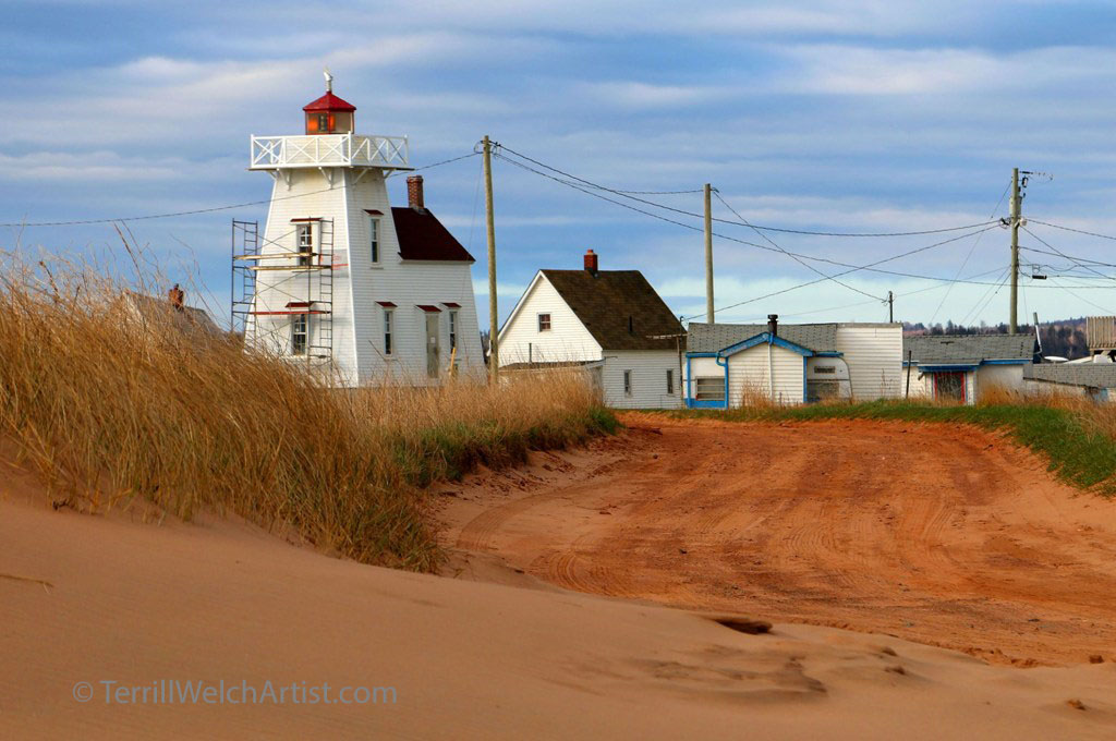 North Rustico Lighthouse PEI by Terrill Welch May 11 2016 IMG_3733