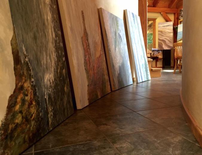 Gossip overheard in the the artist's studio by Terrill Welch