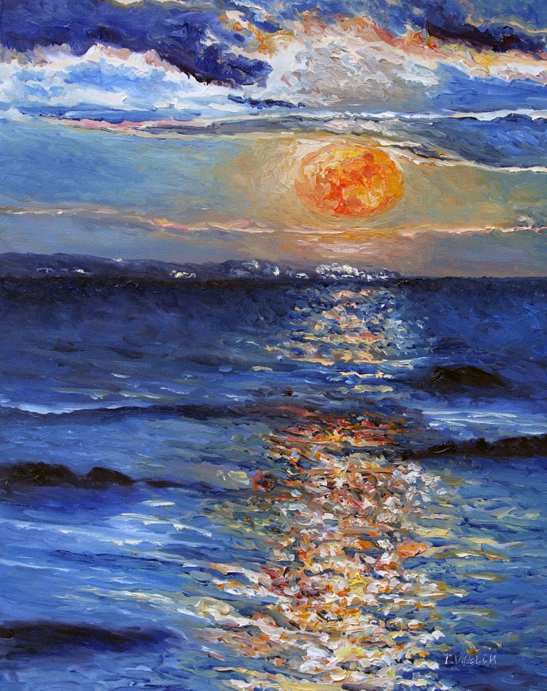 christmas-day-full-moonrise-2015-20-x-16-inch-oil-on-canvas-by-terrill-welch-2015-12-26-img_8442