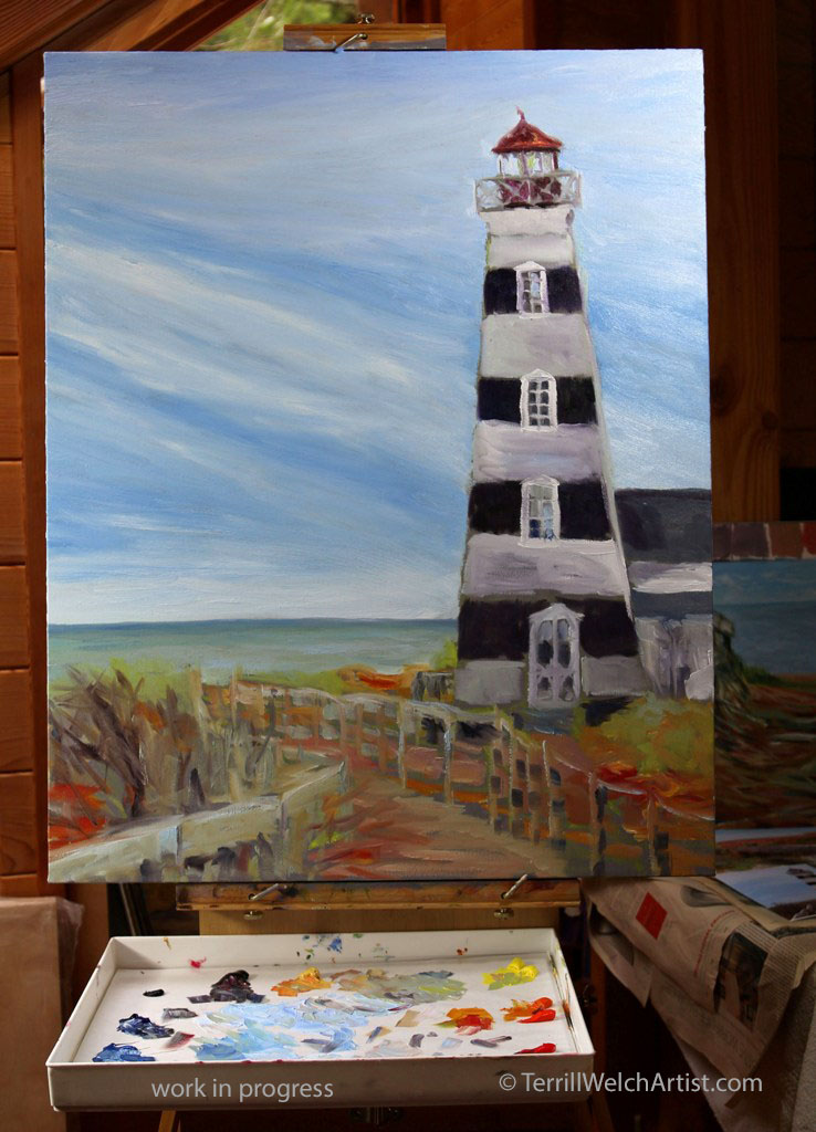 west-point-lighthouse-pei-in-progress-30-x-24-inch-canvas-by-terrill-welch-img_9959